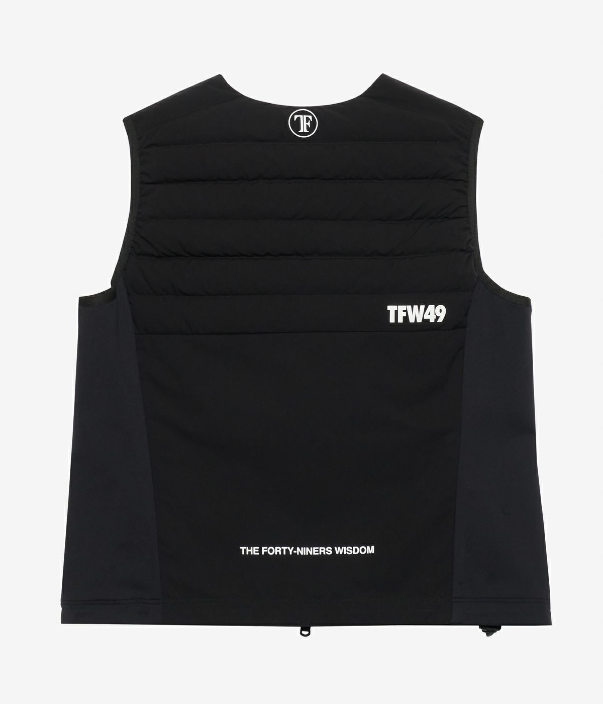 メンズウェア TFW49 24FW SHIELD WARMER VEST L SHIELD WARMER COLLARLESS VEST | TFW49（ティーエフダブリュー