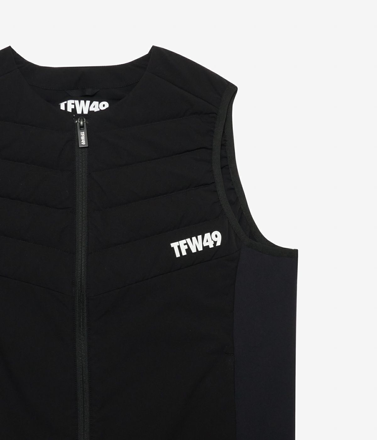 SHIELD WARMER COLLARLESS VEST | TFW49（ティーエフダブリュー