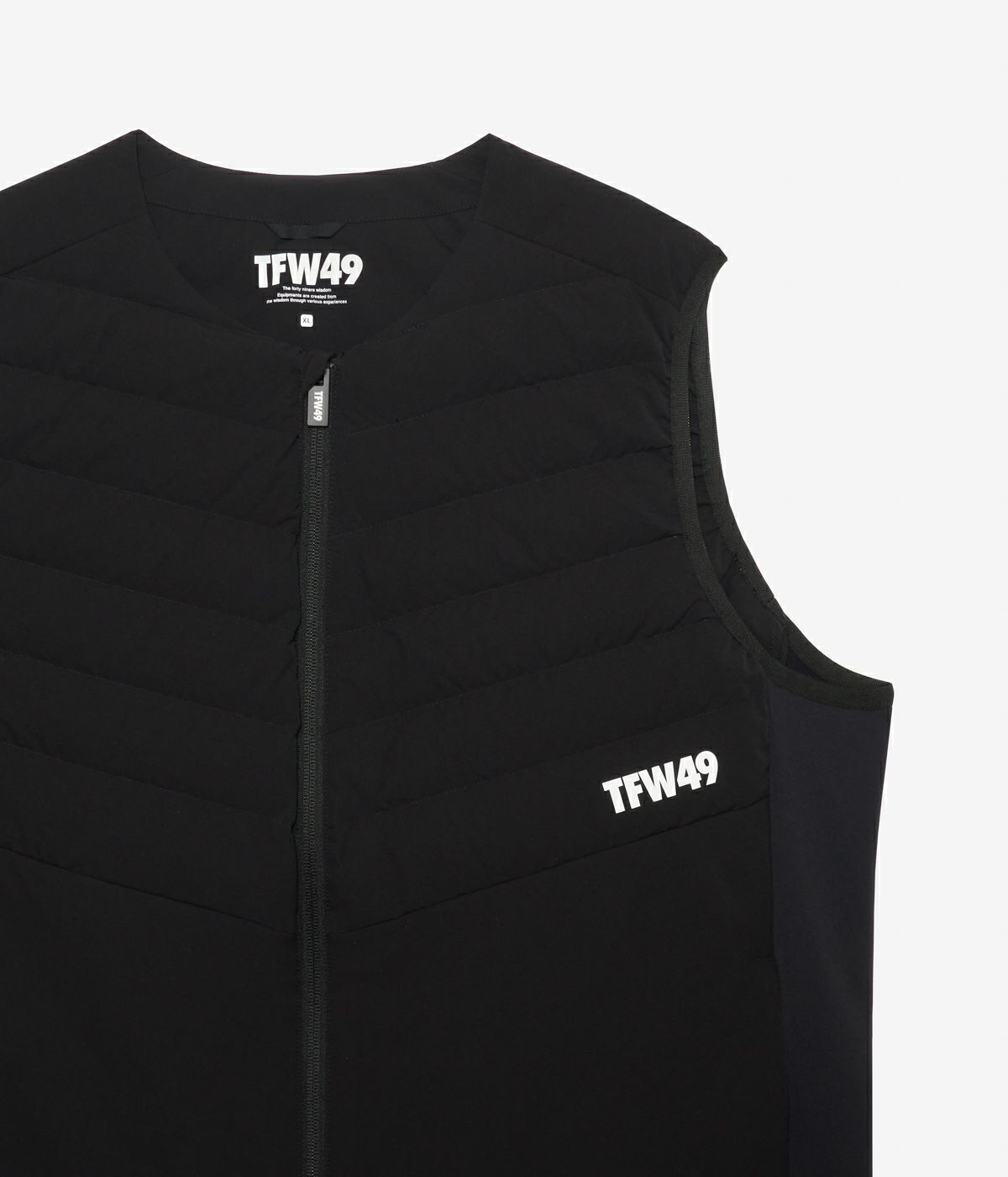 SHIELD WARMER COLLARLESS VEST | TFW49（ティーエフダブリュー